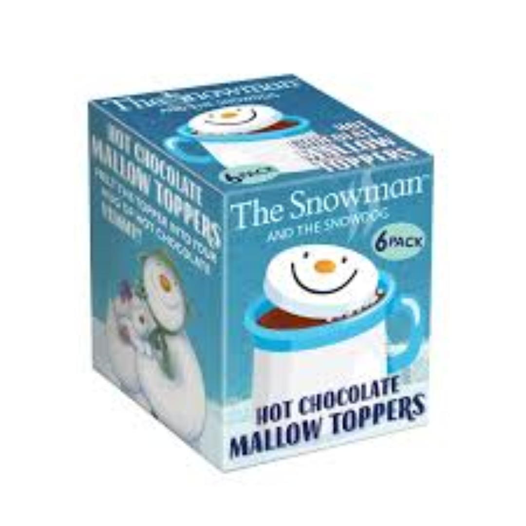 SNOWMAN HOT CHOCOLATE MALLOW TOPPERS 60G